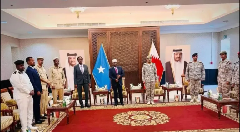 Soomaaliya iyo Qatar ayaa wada saxiixdey hishiisyo…..