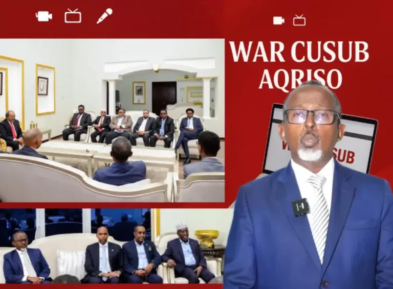 Madasha Mucaaradka Faahfaahin Rasmiya ka bixisey qodobada Miiska lasoo saaray, iyadoo Jubaland iyo Puntland….