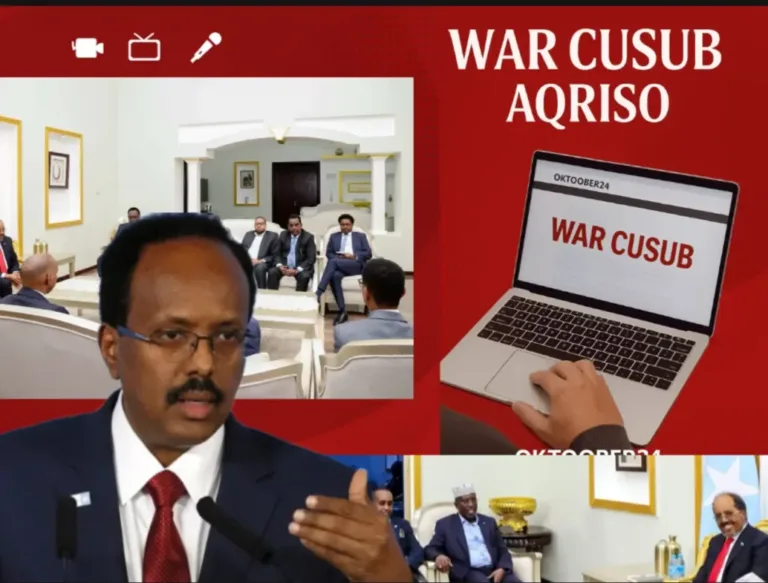 MW farmaajo: wadahadal kasta oo dhacaya waxaa lagama maar-maan ah in Dastuurka uu saldhig u noqdo,