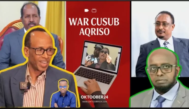 Dawaco qeylo ma deyso, waa kuma Ag. Cusub ee Dad Dhigista, yaana keensaday?