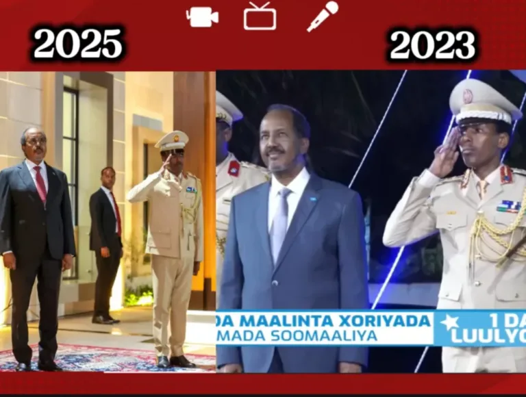 XUSKA 1 luulyo 2025, Mw xasan sheekh oo shubka villa soomaaliya ka hoos galey hoobiyaha,