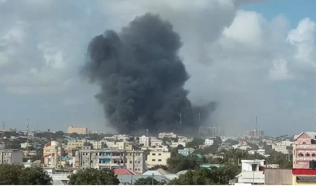 Qarax ka dhacay kulyada jaale siyaad MUQDISHO,