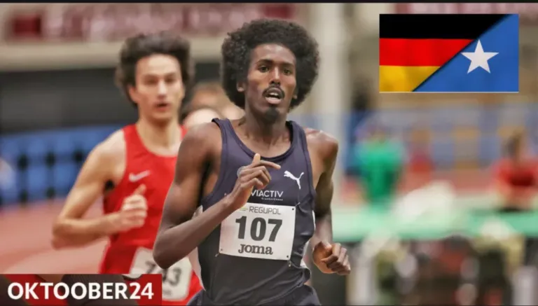 Orodyahan soomaali-Germany ah oo Rikoor cusub ka dhigay Tartan Caalami ah