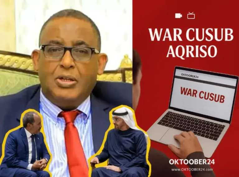 Ra’iisul wasaaraha kala guurka oo Qasriga AL WATAN ee Abu Dhabi ku sugan