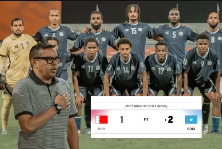 Xulka 🇸🇴Soomaaliya oo 2–1 kaga adkaaday 🇧🇭Bahrain – Guul Taariikhi ah