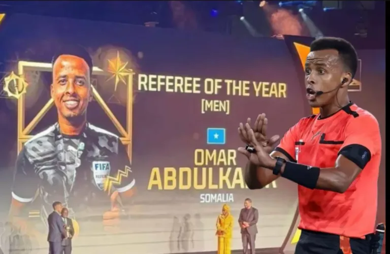 Omar Artan Oo Loo doortay Garsooraha Ugu Fiican Afrika 2025, GUUL