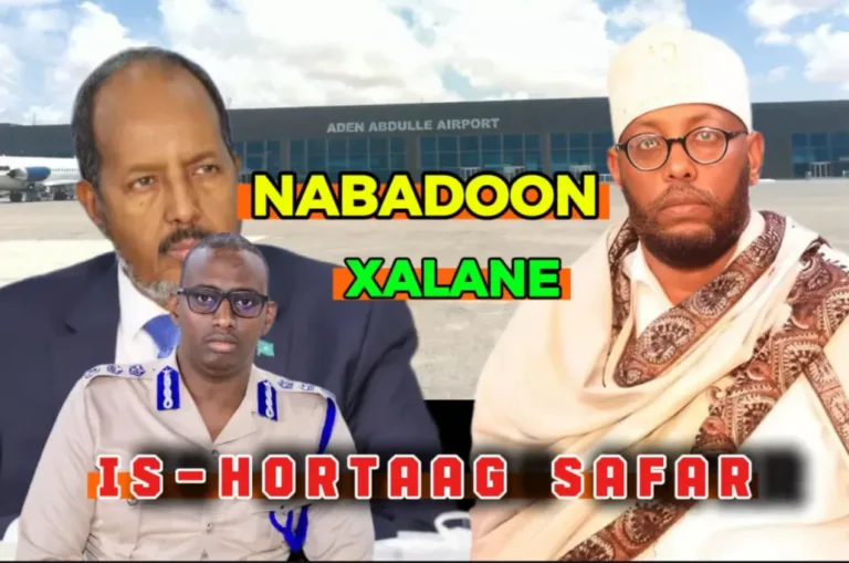 Dowlada soomaaliya oo Nabad Xalane ka hor istaagtay Safar Diyaaradeed Adan Cadde Airport,