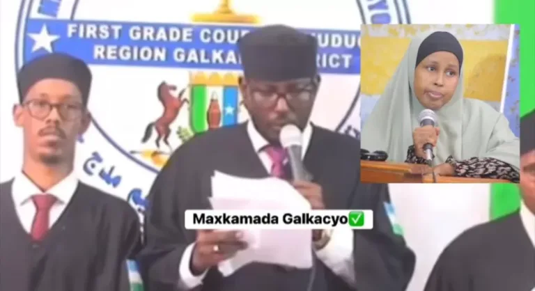 WAR DEG-DEG: Maxkamadda Galkacyo oo Dil-toogasho ku Xukuntay Hodan Maxamuud Diireye