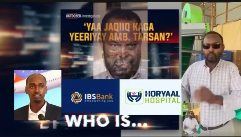 Waa kuma IBRAHIM TURKI IYO GADUUDOOW UU SHEEGAY AMB. TARZAN