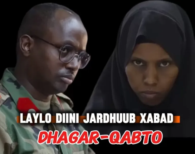 KIISKA: XAASKA HOR JOOGE ALSH-ABAAB LAYLO DIINI JAR-DHUUB XABAD