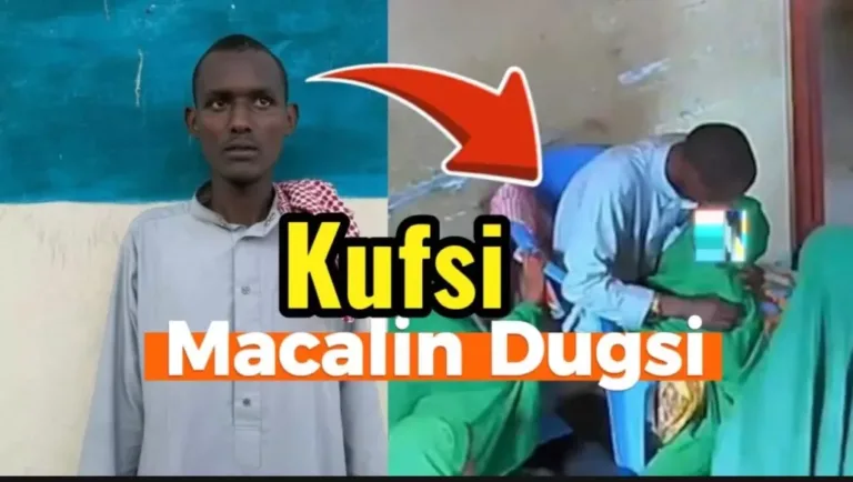 MACALIN DUGSI FARA-XUMEEYAY CARUUR DUSGIGA,