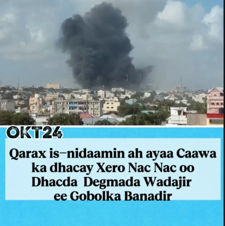 DEG DEG Qarax Is-Nidaamin ah oo Caawa ka Dhacay Degmada Wadajir