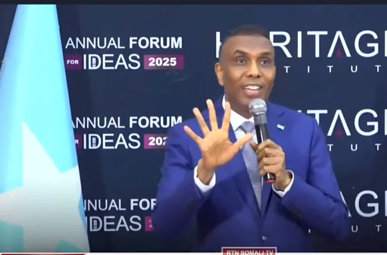 Prime Mister Somalia Speech in Heritage Conference Dhusomareb